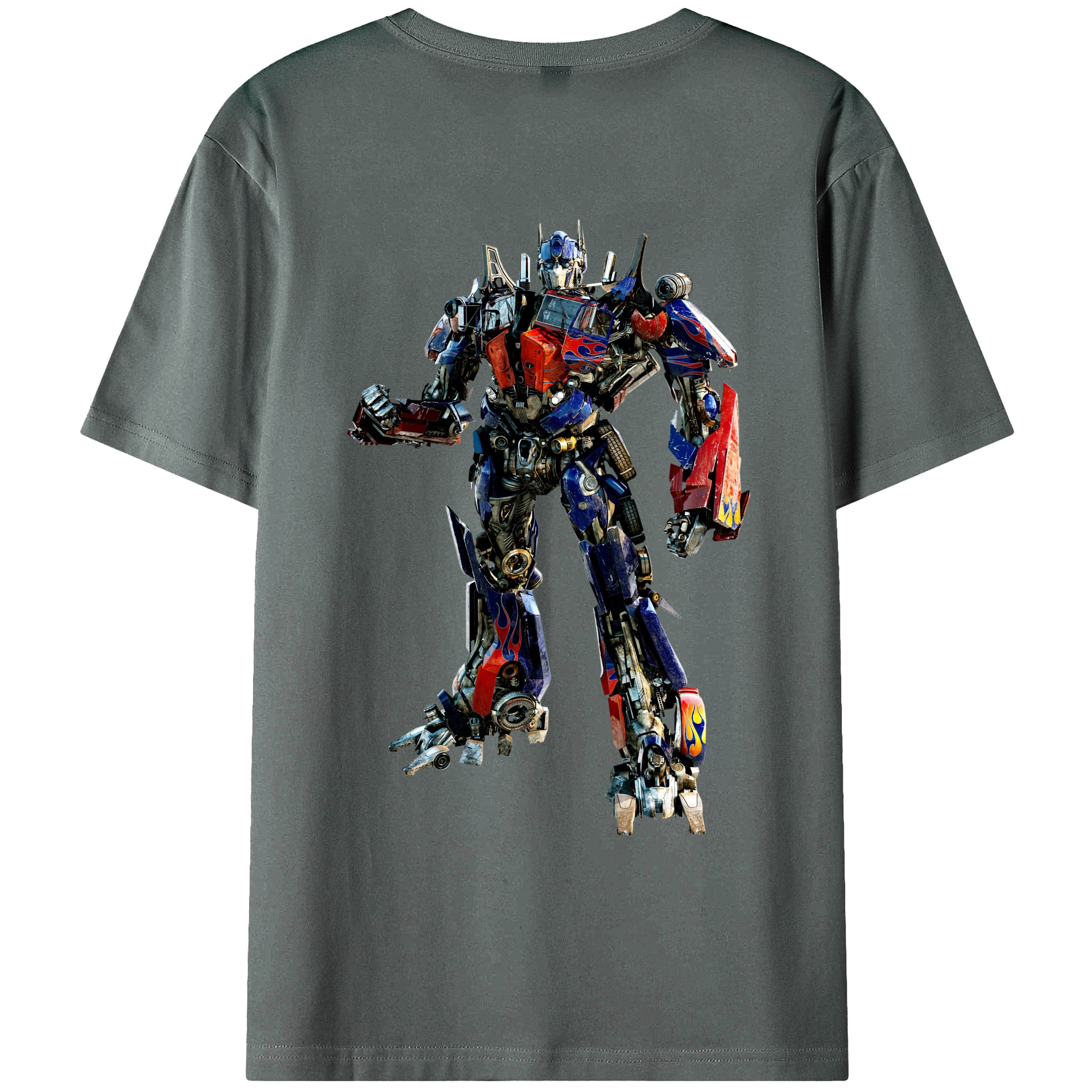（画像用）  綿100％ メンズ半袖Tシャツ（バックプリント） 通気性